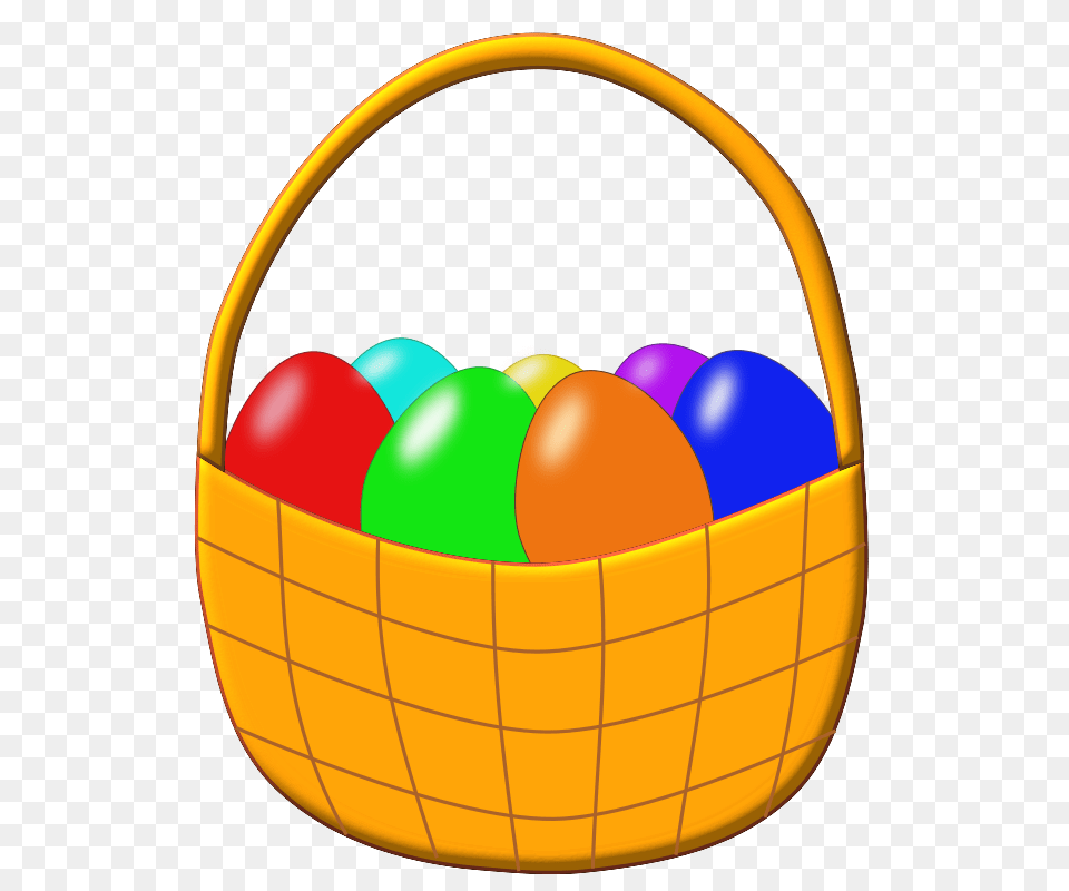 Happy Easter Clip Art, Basket, Food Free Png Download