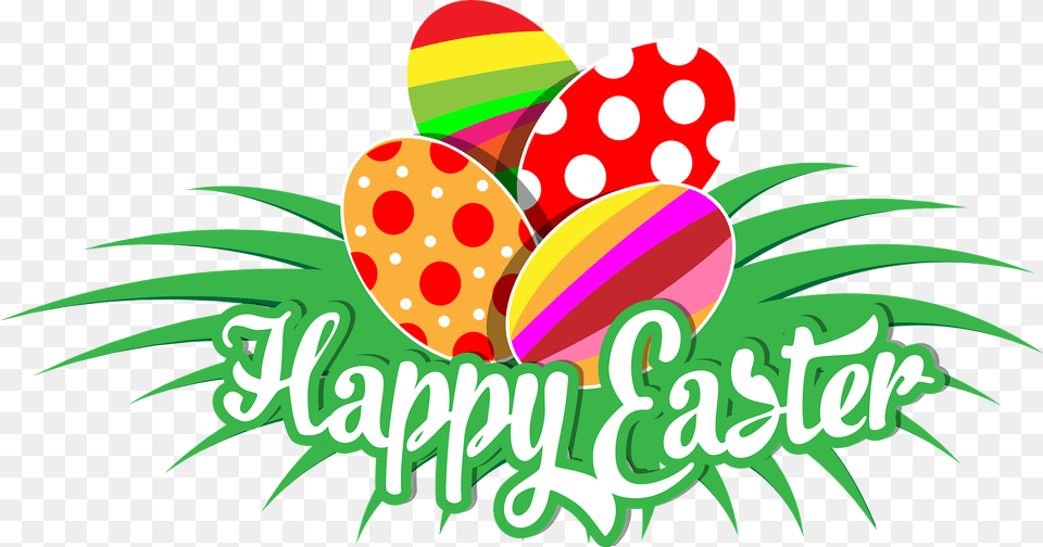 Happy Easter Clipart, Food, Egg Png Image