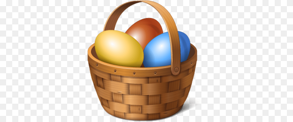 Happy Easter Clipart Transparent, Basket, Birthday Cake, Cake, Cream Free Png