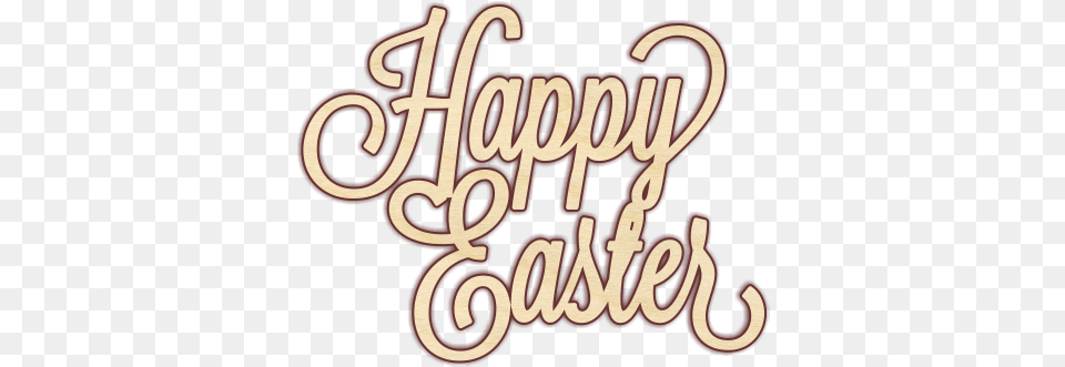 Happy Easter Curly Text Calligraphy, Dynamite, Weapon Png