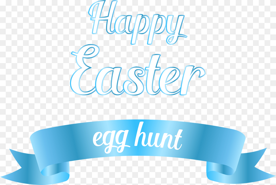 Happy Easter Egg Hunt Transparent Calligraphy, Advertisement, Text, Poster Png Image