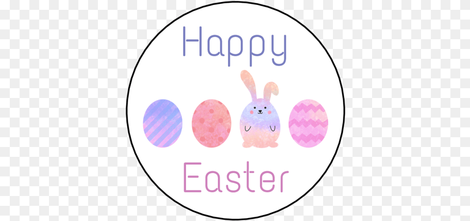 Happy Easter Eggs Circle Label Templates Onlinelabelscom Circle, Disk Png Image