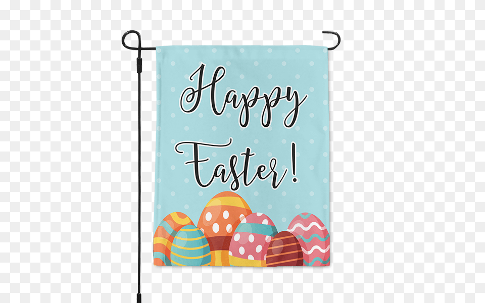 Happy Easter Eggs Garden Flagtitle Happy Easter Eggs Easter, Text Free Png