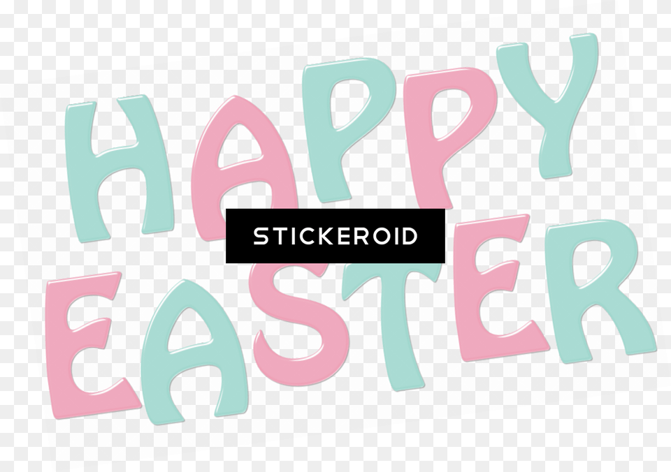 Happy Easter Hdpng Graphic Design, Text, Number, Symbol Free Png Download