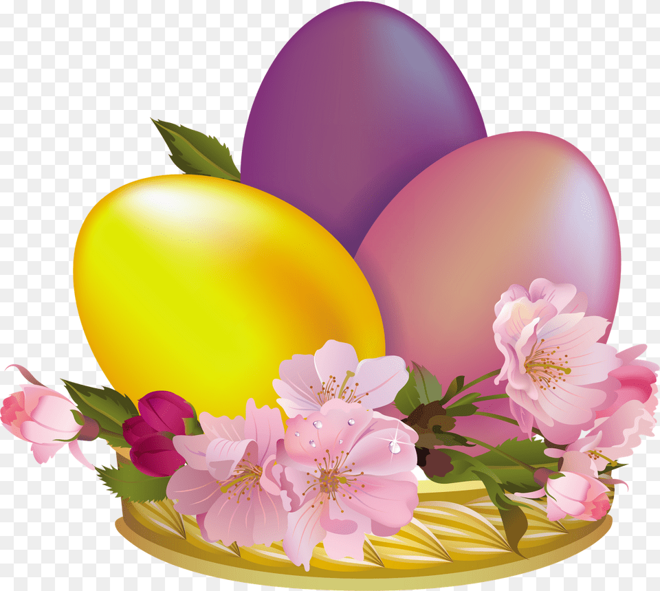 Happy Easter Holidays Quotes, Flower, Plant, Egg, Food Free Transparent Png