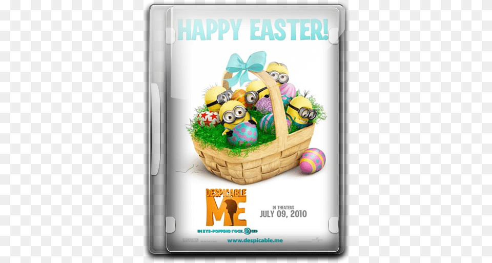 Happy Easter Icon Minion Easter Funny, Birthday Cake, Cake, Cream, Dessert Png Image