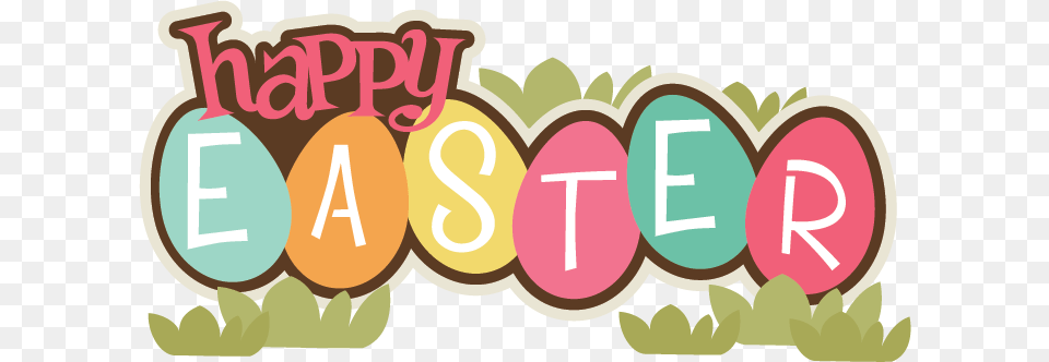 Happy Easter Scrapbook Title Easter Easter Cuts, Text, Number, Symbol, Dynamite Png Image
