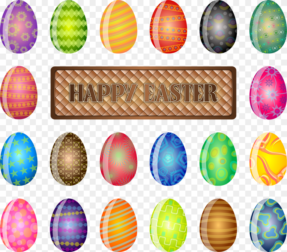 Happy Easter Sign Clip Arts Easter, Easter Egg, Egg, Food Free Png Download