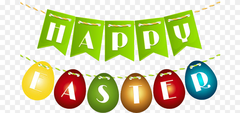 Happy Easter Text Happy Easter Eggs Clip Art, Symbol, Number, Sport, Ball Png Image