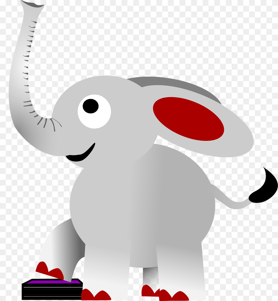 Happy Elephant Clipart, Animal, Mammal, Wildlife, Bear Free Transparent Png