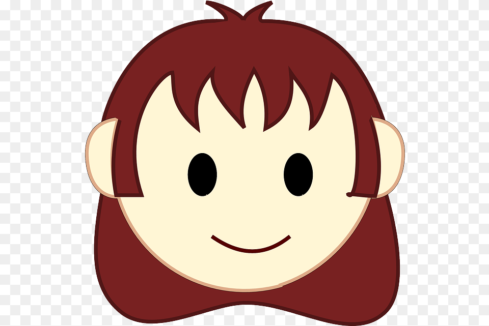 Happy Emotions Girl Joy Emotion Face Cartoon Faces Of Boys And Girls, Baby, Person Png Image