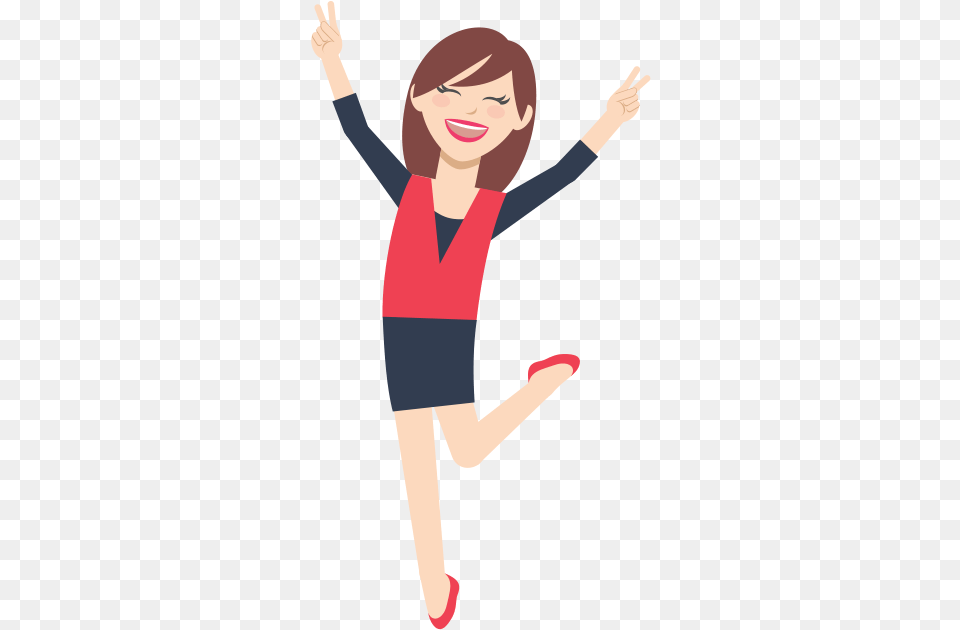 Happy Employee Background, Adult, Person, Woman, Female Free Transparent Png