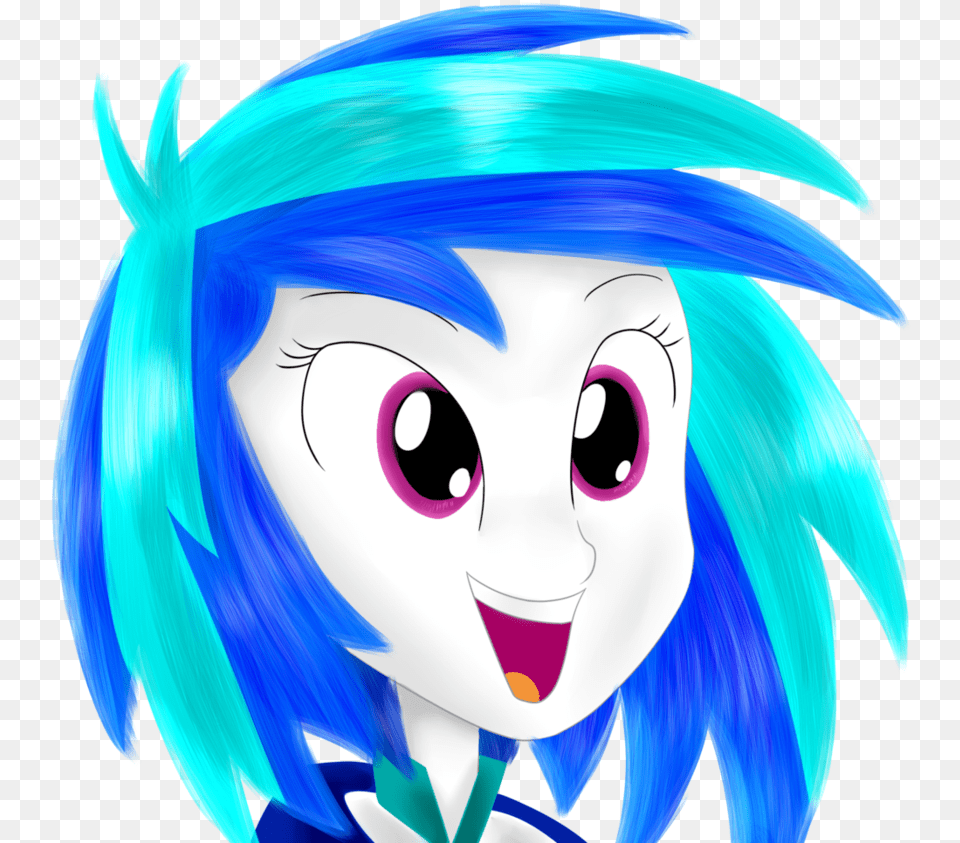 Happy Equestria Girl Vinyl Scratch By Dragonfoorm On Cartoon, Book, Comics, Publication, Adult Free Png