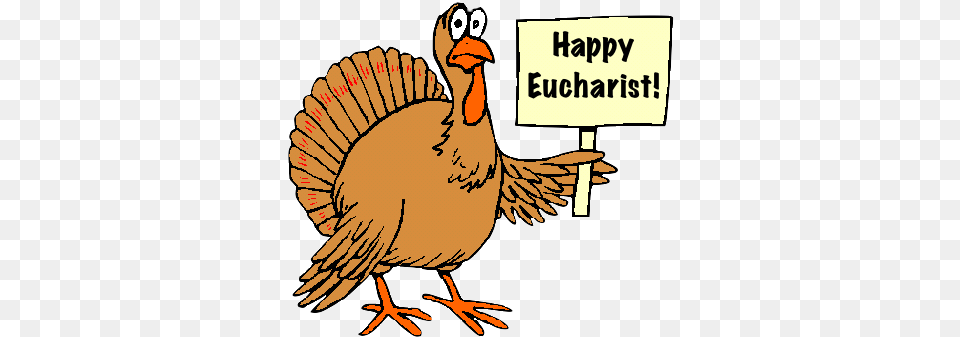 Happy Eucharist Thanksgiving Turkey Alphaed Fun Turkey, Person, Animal, Bird, Face Free Png