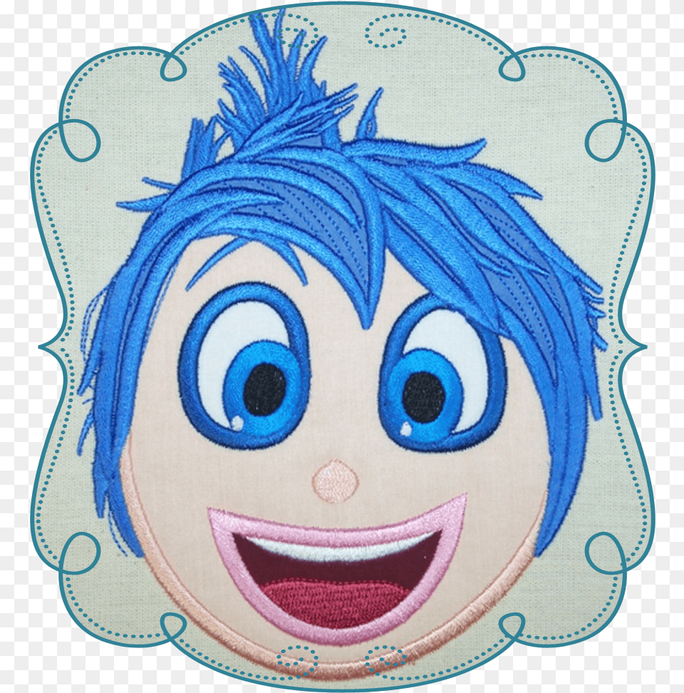 Happy Face Cartoon, Applique, Pattern, Home Decor, Embroidery Free Transparent Png