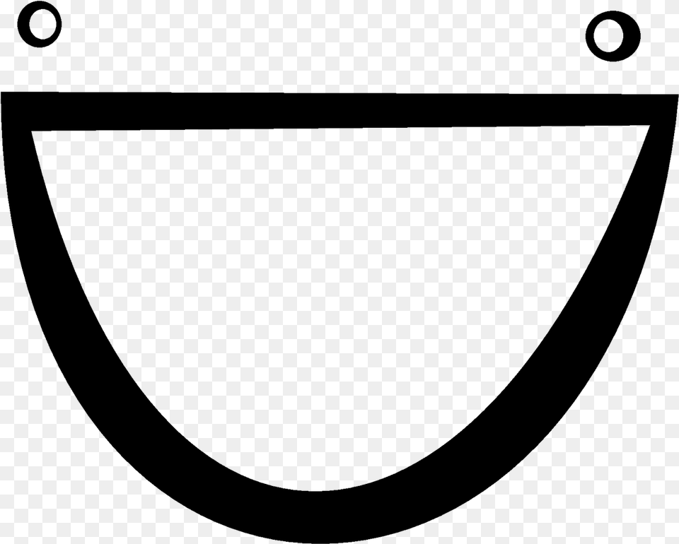 Happy Face Circle, Gray Free Transparent Png