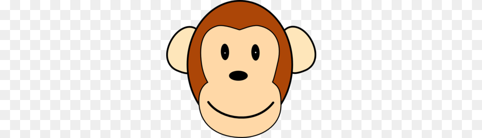 Happy Face Monkey Clip Art, Plush, Toy, Nature, Outdoors Png Image