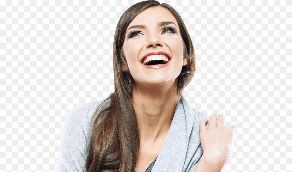 Happy Face People, Adult, Female, Head, Laughing Png