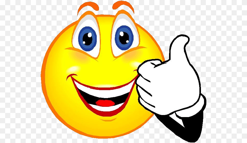 Happy Face Transparent Collections Smiley Face With Thumbs Up, Body Part, Finger, Hand, Person Png Image