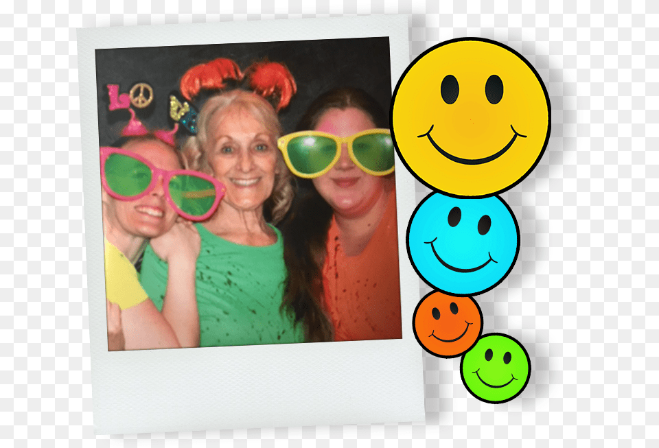 Happy Faces Face Painting At Happy Hollow Smiley, Accessories, Sunglasses, Portrait, Photography Png Image