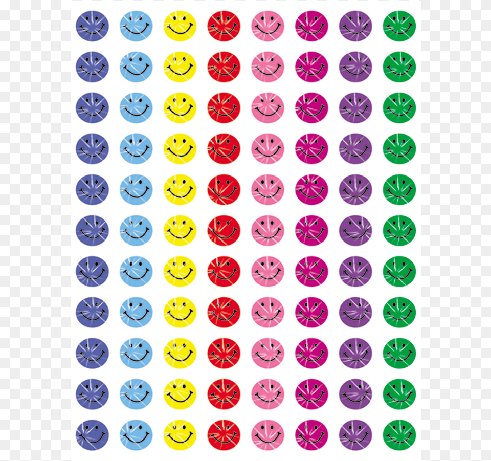 Happy Faces Sparkle Mini Stickers Super Valu Pak Teacher Created Resources 6631 Mini Happy Face Sparkle, Symbol, Text, Number Free Transparent Png