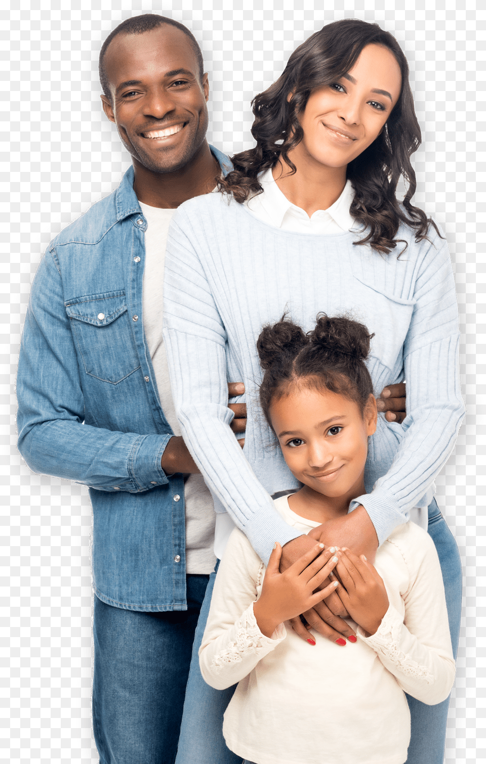 Happy Family, Smile, People, Person, Long Sleeve Free Png