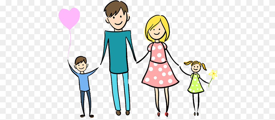 Happy Family Clip Art Clip Art Happy Family, Book, Comics, Publication, Child Free Png Download