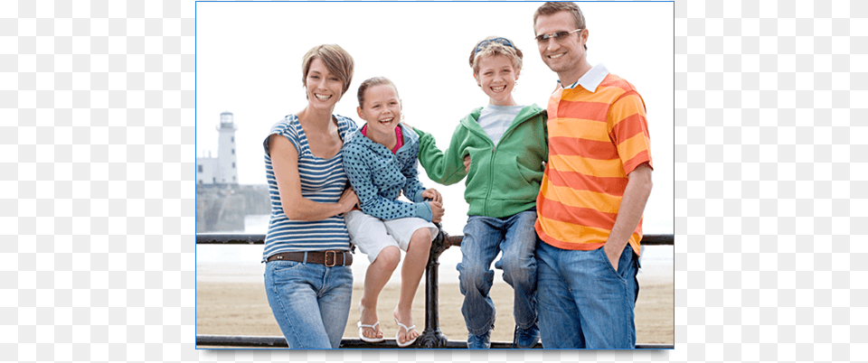 Happy Family Fun, Jeans, Pants, People, Clothing Free Png Download