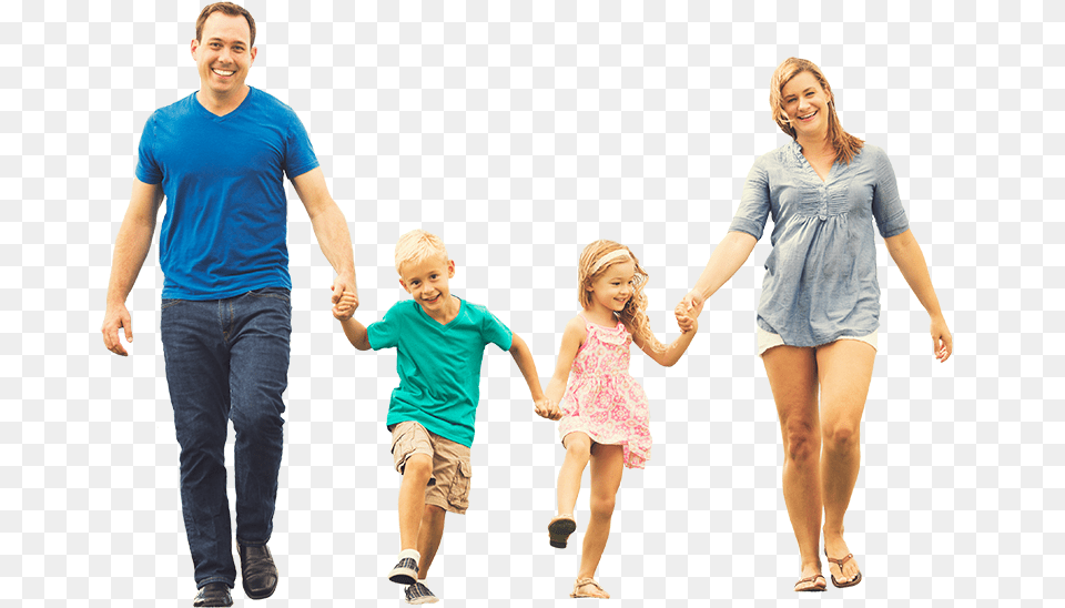 Happy Family Holding Hands, Adult, T-shirt, Shorts, Person Free Transparent Png