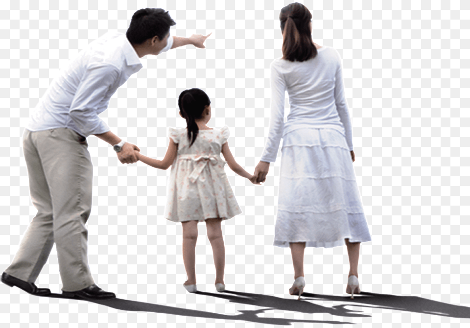 Happy Family Of Three Family Holding Hands, Adult, Sleeve, Person, Long Sleeve Png Image