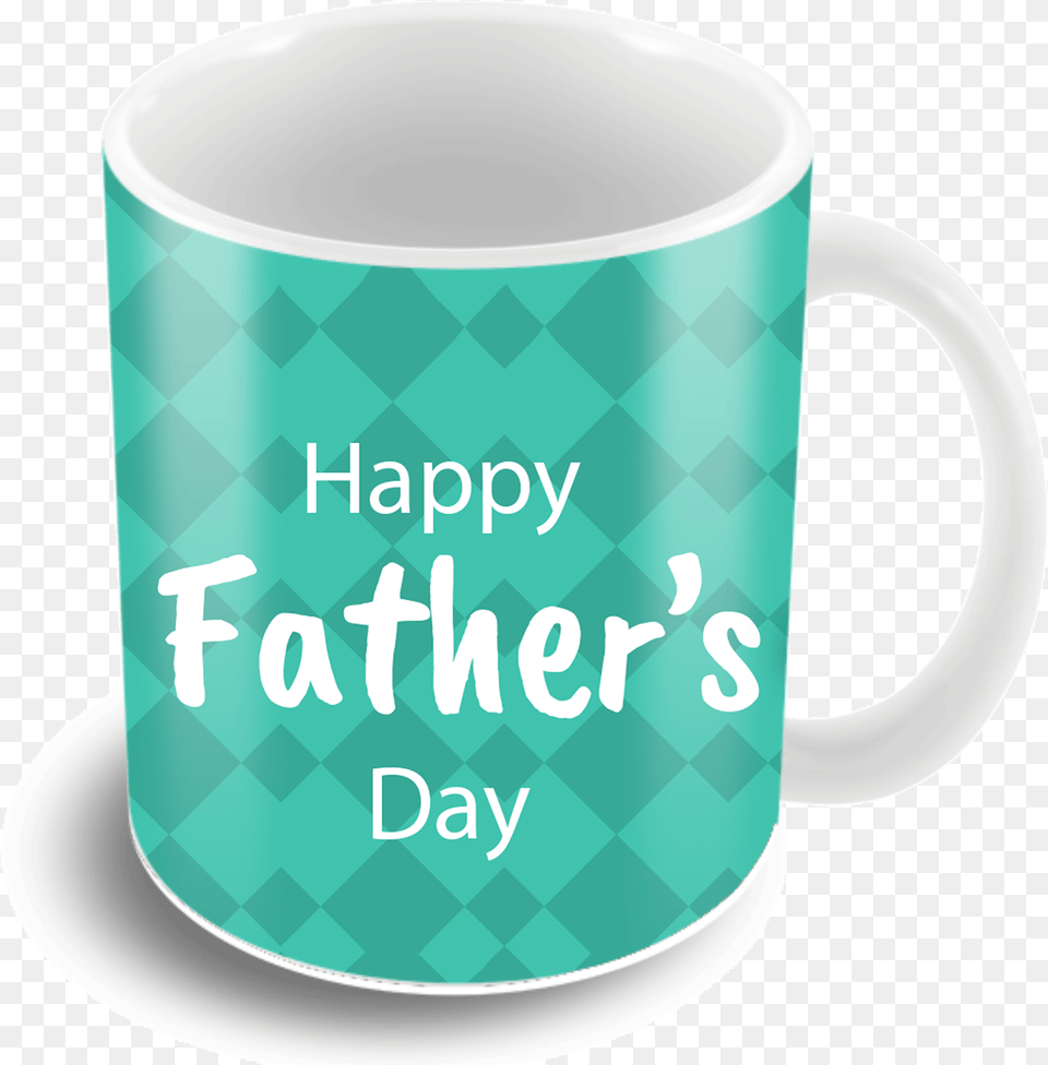 Happy Father S Day Bow Coffee Mugtitle Happy Father Mug, Cup, Beverage, Coffee Cup Free Transparent Png