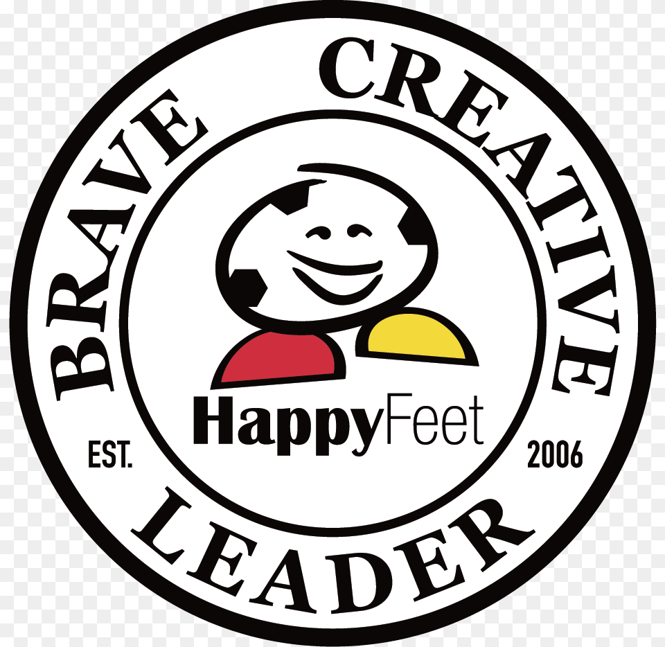 Happy Feet Crest Logo Happy Feet Soccer, Face, Head, Person Free Png Download