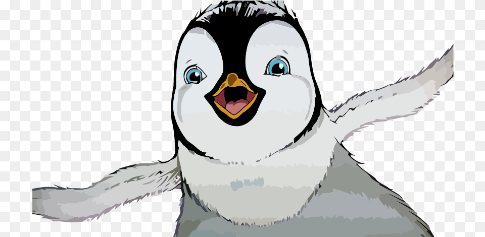 Happy Feet Very Cute Face Penguin Happy Feet Penguin Clip Art, Adult, Female, Person, Woman Png
