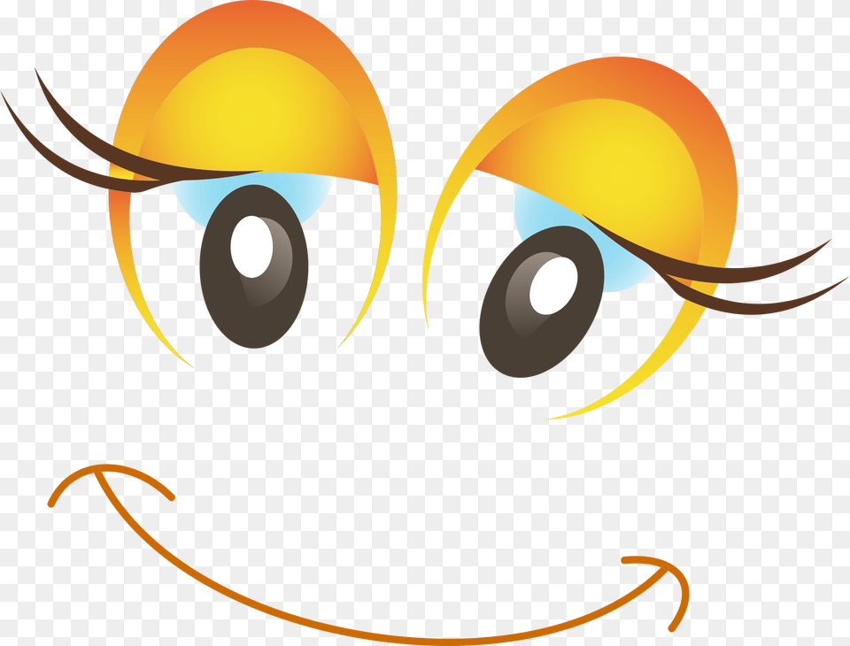 Happy Female Smiley Clip Arts Background Funny Emoji, Astronomy, Moon, Nature, Night Free Transparent Png