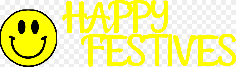 Happy Festives Calligraphy, Text Free Png