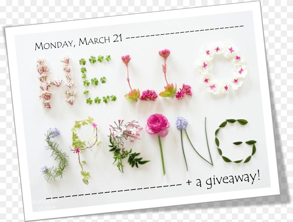 Happy First Day Of Spring 2019, Greeting Card, Envelope, Mail, Pattern Free Transparent Png