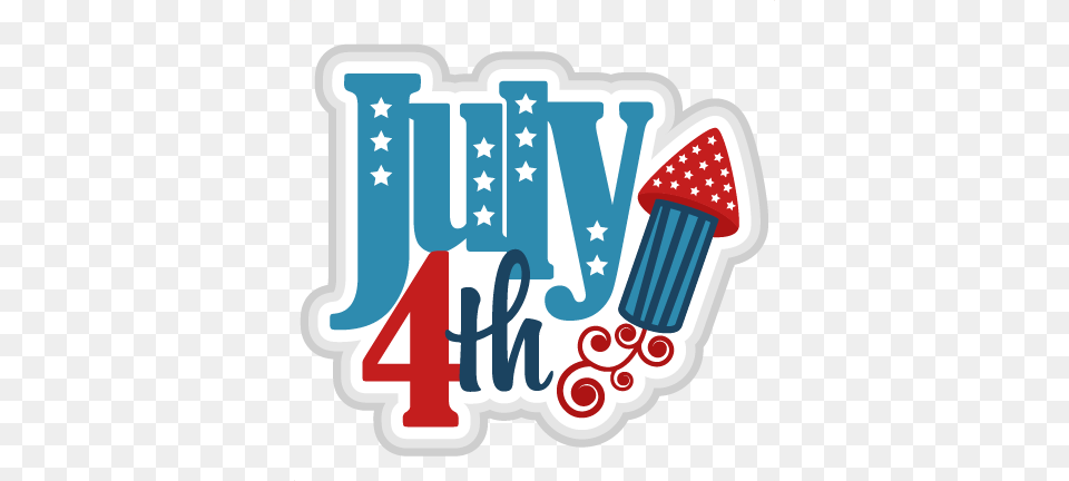 Happy Fourth Of July Rocket, Dynamite, Weapon, Text Free Png Download