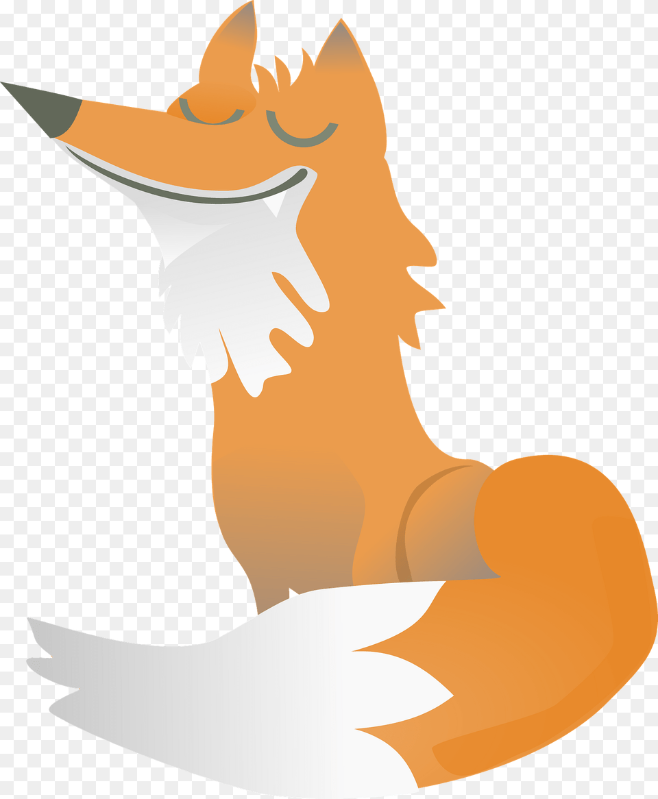 Happy Fox Clipart, Animal, Fish, Sea Life, Shark Free Png