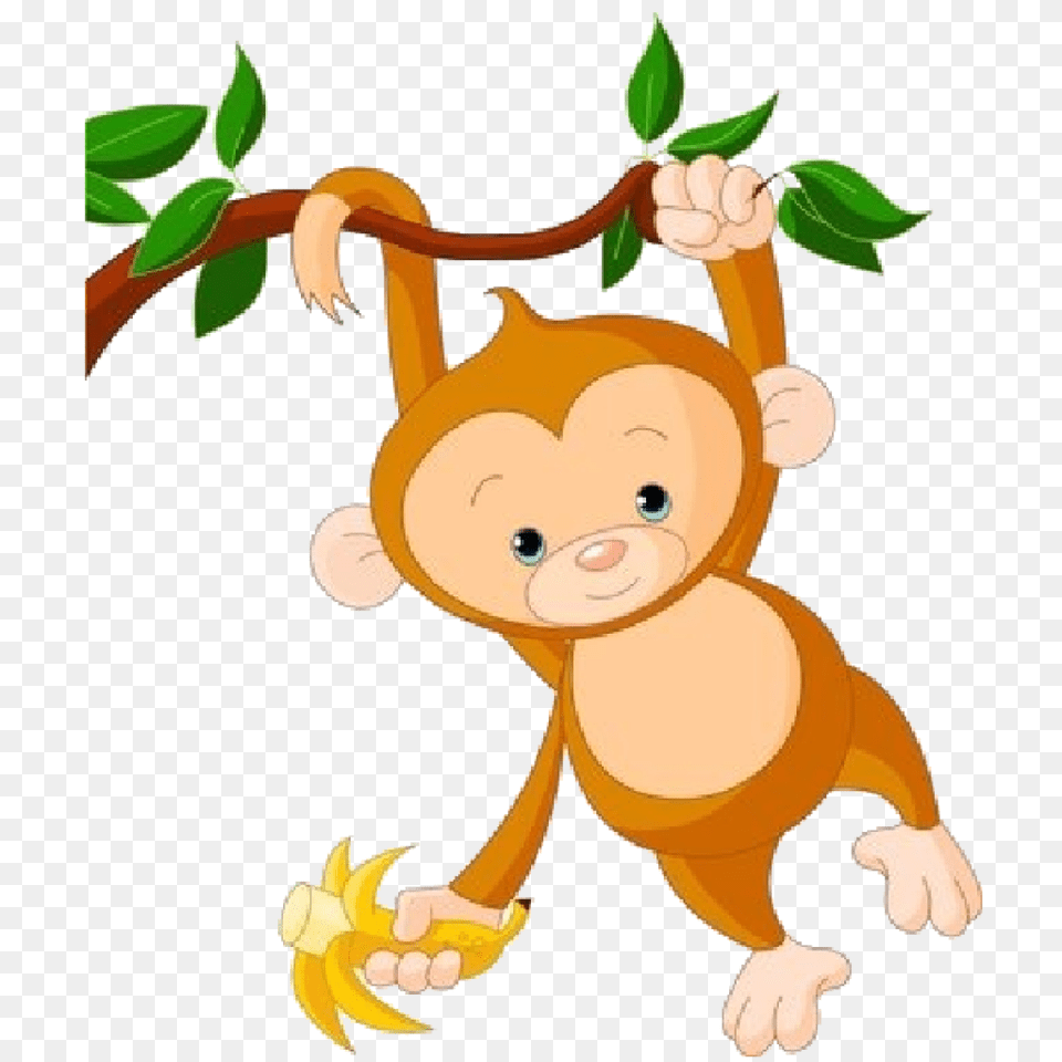 Happy Friday Clipart Monkey, Cartoon, Toy Free Png