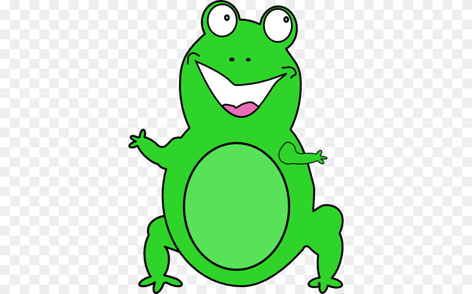 Happy Frog Clip Arts Download, Green, Amphibian, Animal, Wildlife Png