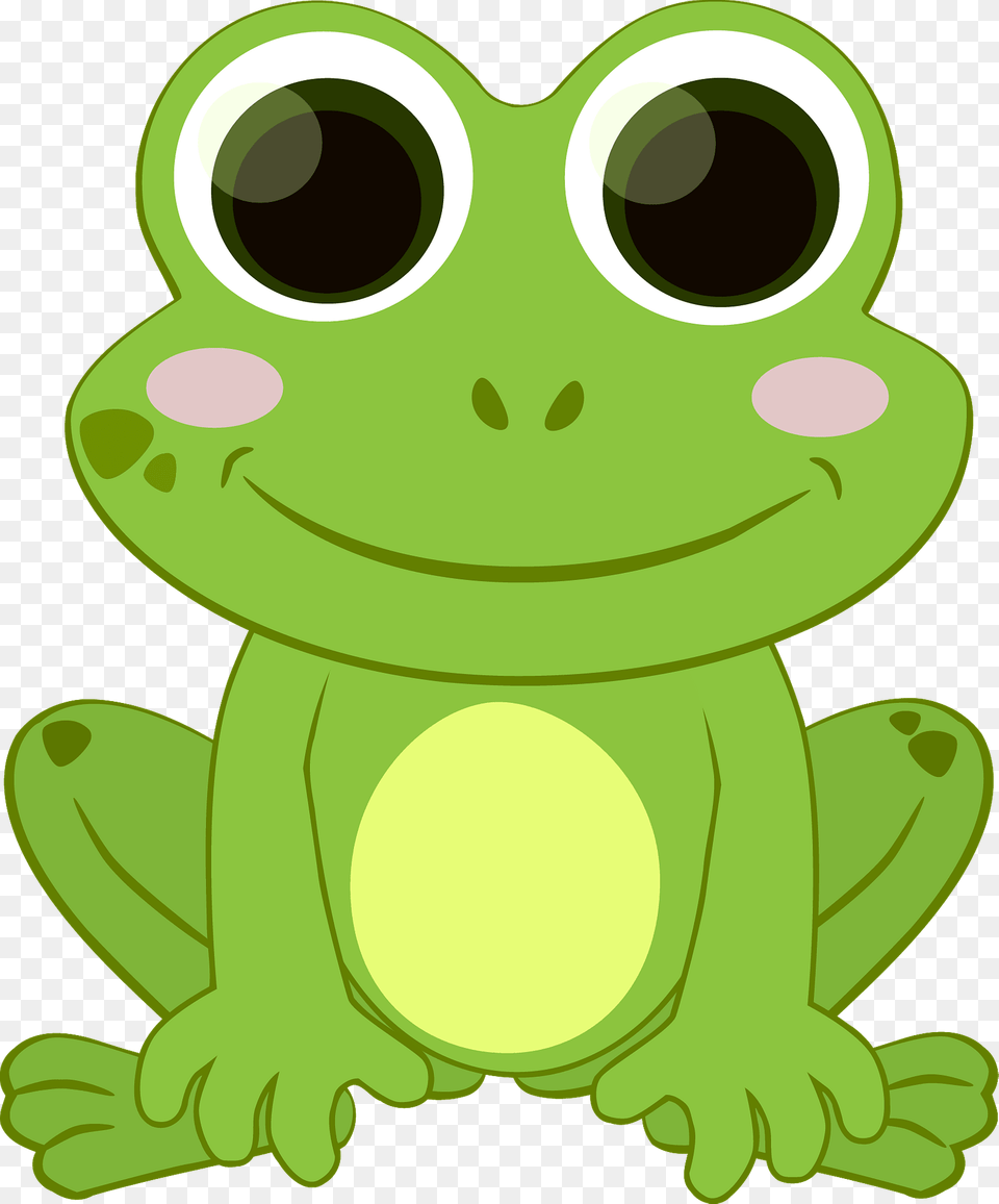 Happy Frog Clipart, Amphibian, Animal, Green, Wildlife Free Transparent Png