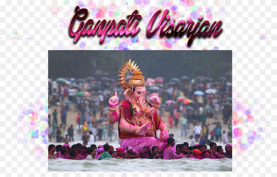 Happy Ganesh Chaturthi 2018 Download Ganpati Visarjan Date 2019, Purple, Adult, Wedding, Person Free Transparent Png