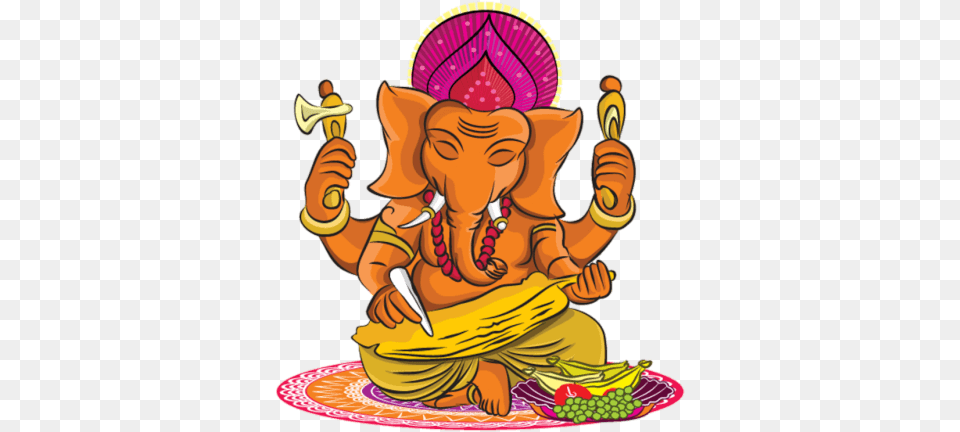 Happy Ganesh Chaturthi Lord Ganesha Ganesha, Art, Cutlery, Prayer, Baby Free Png Download