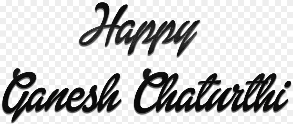 Happy Ganesh Chaturthi Name Free Logo Happy Ganesh Chaturthi Name, Letter, Text, Calligraphy, Handwriting Png