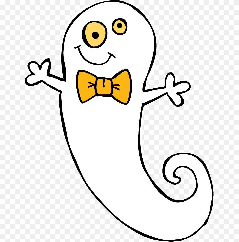 Happy Ghost Clipart We Ve Been Booed Ghost, Accessories, Formal Wear, Tie, Animal Png Image
