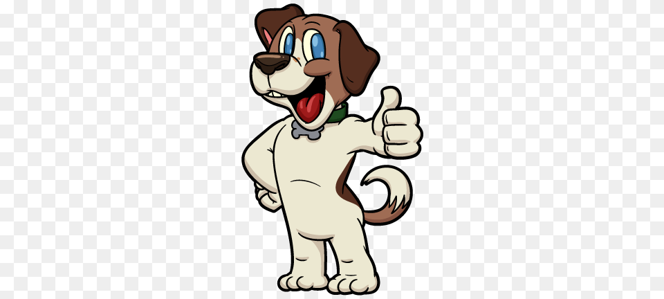 Happy Go Lucky Dog Mascot, Baby, Person, Cartoon Free Png Download