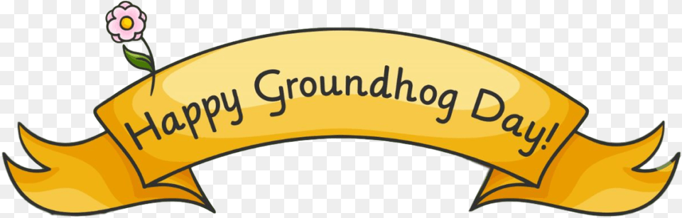 Happy Groundhogs Day Happy Groundhog Day Banner, Logo, Text Png