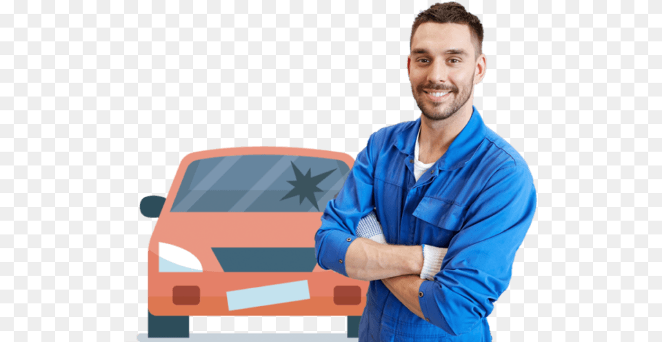 Happy Guy Broken Car 2 Cash For Junk Car, Adult, Male, Man, Person Png