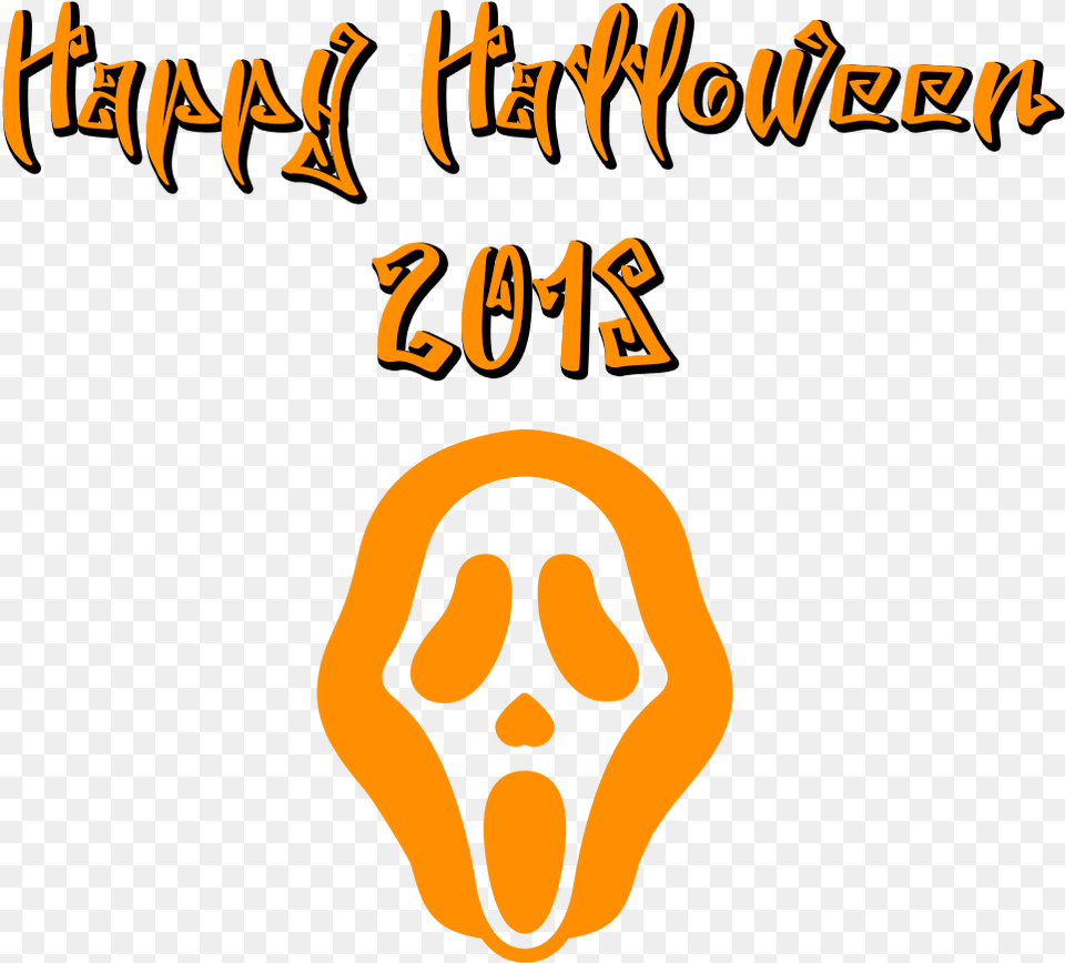 Happy Halloween 2018 Scary Font Mask Happy Halloween Scary Font, Person, Text Free Png