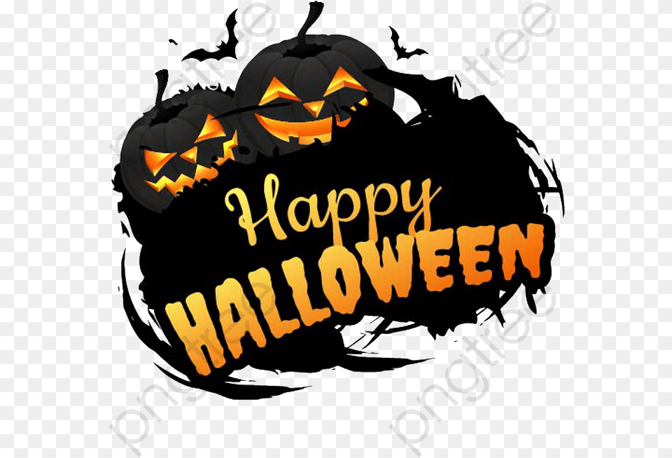 Happy Halloween, Festival, Food, Plant, Produce Png Image